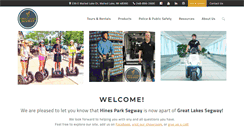 Desktop Screenshot of hinesparksegwayrental.com